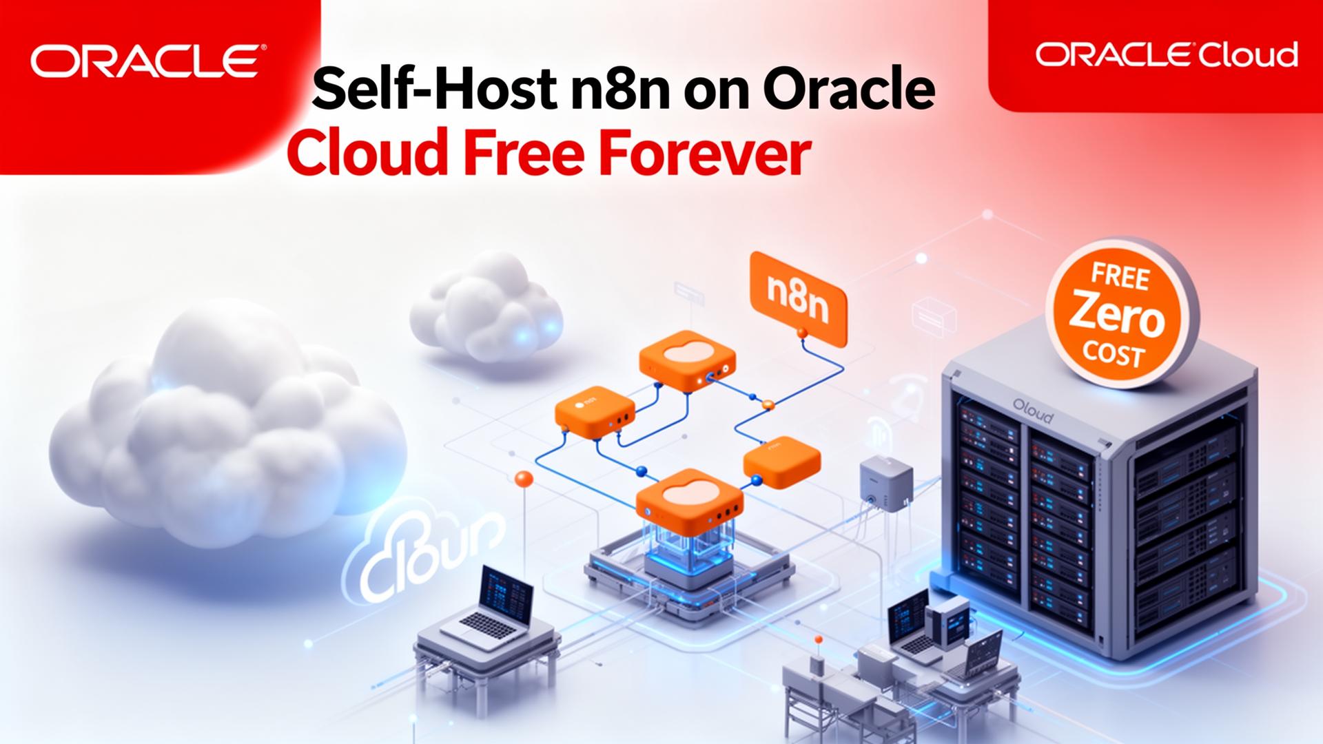 Oracle Rpt Cloud Image Deploy n8n on Oracle Cloud Free Tier (2026 Guide) | Maaz Siddiqui